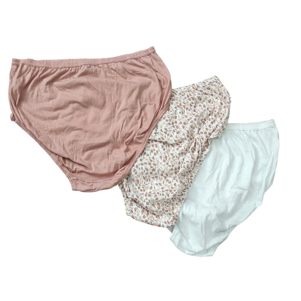 Jockey Elance Brief Panty 3 Pack Womens Underwear Size 10/ 3XL - Picture 5 of 6